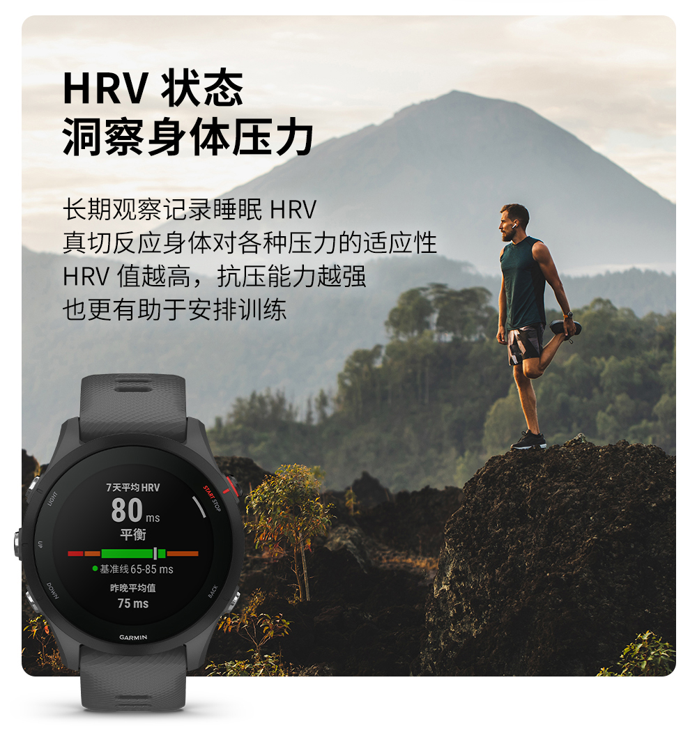 Forerunner 255 神秘灰详情图 6