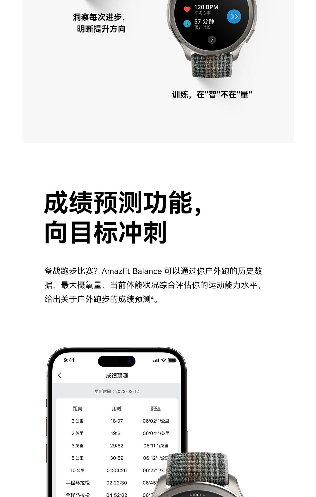 华米Balance 智能运动手表（硅胶表带）详情图 11